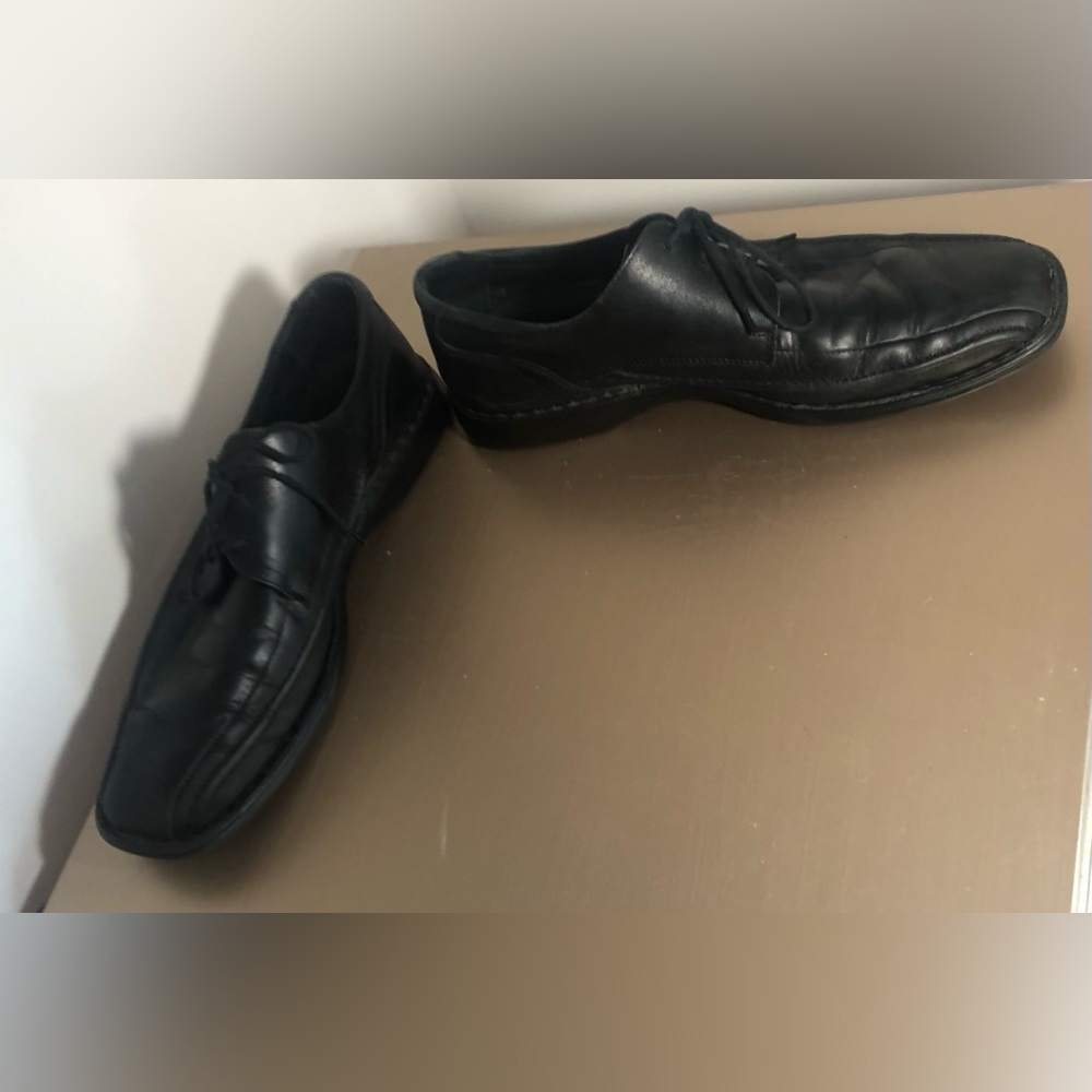 Josef Seibel Mens Black Rubber sole lace up shoes Size 43 or Size 11 - Picture 5 of 11